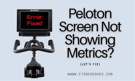Peloton no metrics. Things To Know About Peloton no metrics. 